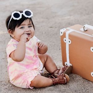 Burt’s Bees Tie-Dye Baby Bubble Romper